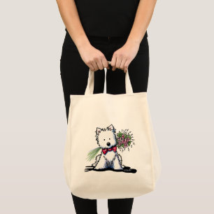 KiniArt Valentine Westie Bag Tragetasche