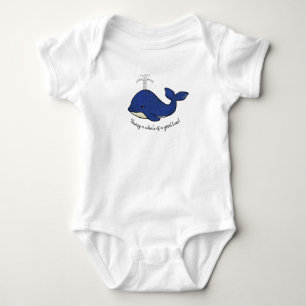 KiniArt Wal-Baby-Bodyanzug Baby Strampler