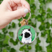 KiniArt Wallis Blwlese Sheep Schlüsselanhänger (Hand)