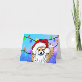 KiniArt Weihnachts-Spitz Feiertagskarte