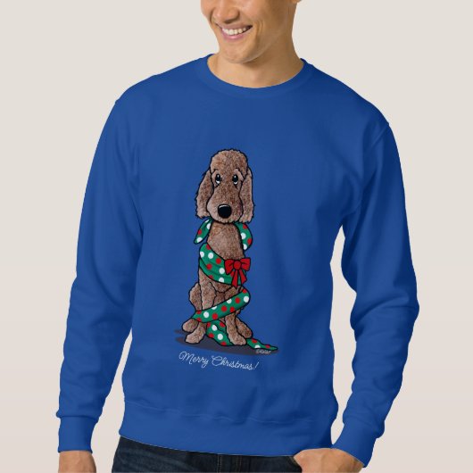 KiniArt Weihnachtsschokolade Sweatshirt (Vorderseite)