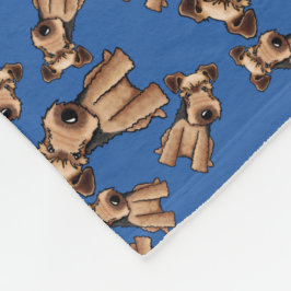KiniArt Welsh Terrier Fleecedecke