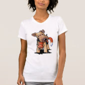 KiniArt Welsh Terrier T-Shirt (Vorderseite)