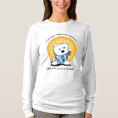 KiniArt Westie Addict T-Shirt (Vorderseite)