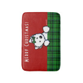 KiniArt Westie Badematte (Vorderseite Vertikal)