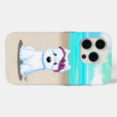 KiniArt ™️ Westie Beach Blossom Case-Mate iPhone Hülle (Rückseite (Horizontal))