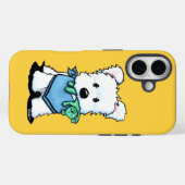 KiniArt Westie Bestie Case-Mate iPhone Case (Rückseite (Horizontal))