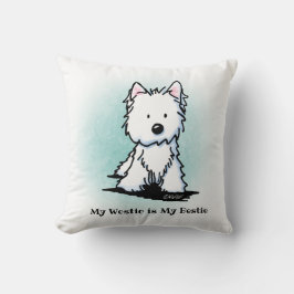 KiniArt Westie Bestie Kissen