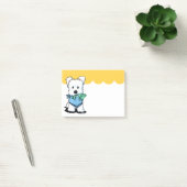 KiniArt Westie Bestie Post-it Notes Klebezettel (Büro)
