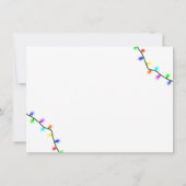 KiniArt Westie Christmas Party Invitations (Rückseite)