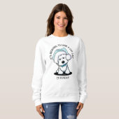 KiniArt Westie Christmas Sweatshirt (Vorne ganz)