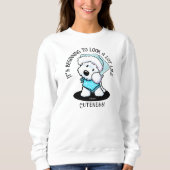 KiniArt Westie Christmas Sweatshirt (Vorderseite)