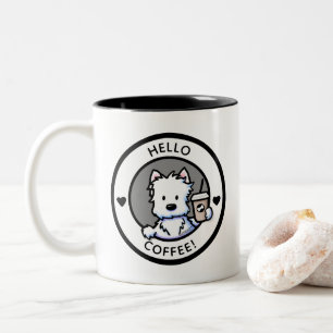 KiniArt Westie Coffee Tasse
