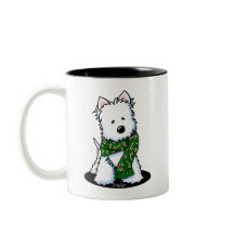 KiniArt Westie Dog Weihnachten