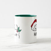 KiniArt Westie Festliche Weihnachtsfeier Tasse (Mittel)