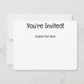 KiniArt Westie Flat Einladungen (Rückseite)