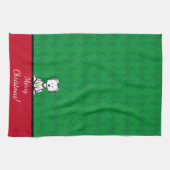 KiniArt Westie Geschirrtuch (Horizontal)