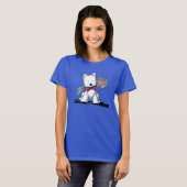 KiniArt Westie Herr Pawfect T-Shirt (Vorne ganz)