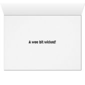 KiniArt Westie Hexenkarte Halloween (Innenansicht Horizontal (Unten))