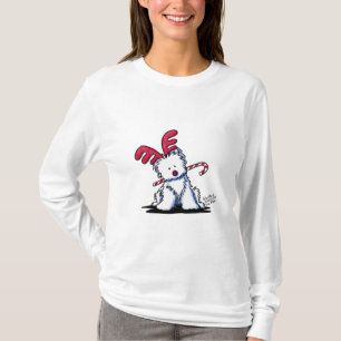KiniArt Westie Hunderen T-Shirt