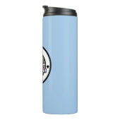 KiniArt Westie Kaffee Lover Thermal Tumbler Thermosbecher (Nach rechts gedreht)