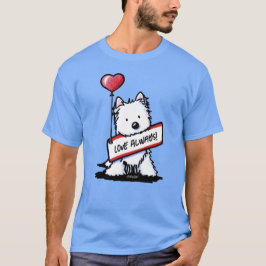 KiniArt Westie Liebe T - Shirt