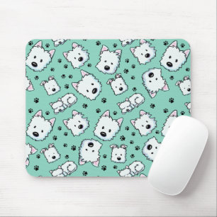 KiniArt Westie Liebhaber Mousepad