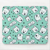 KiniArt Westie Lover Mousepad (Vorne)