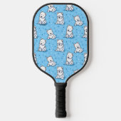KiniArt Westie Lover Pickleball Schläger (Vorderseite)
