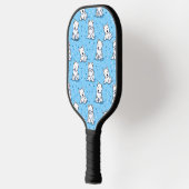 KiniArt Westie Lover Pickleball Schläger (Links)