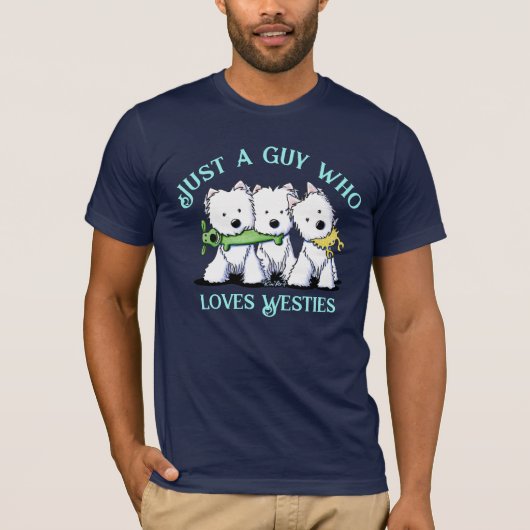 KiniArt Westie Lover T - Shirt (Vorderseite)