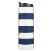 KiniArt Westie Nautical Thermosbecher (Nach rechts gedreht)