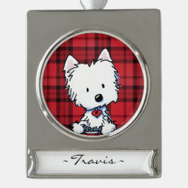 KiniArt Westie Personalisierte Ornament