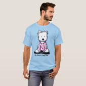 KiniArt Westie PJs Valentine T - Shirt (Vorne ganz)