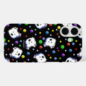 KiniArt Westie Polka Dot Case-Mate iPhone Hülle (Rückseite (Horizontal))