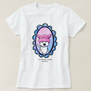 KiniArt Westie Prinzessin T-Shirt