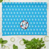 KiniArt Westie Rescue Kitchen Handtuch (Gefaltet)