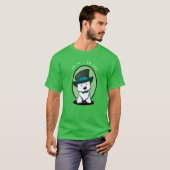 KiniArt Westie Saint Patrick's T-Shirt (Vorne ganz)