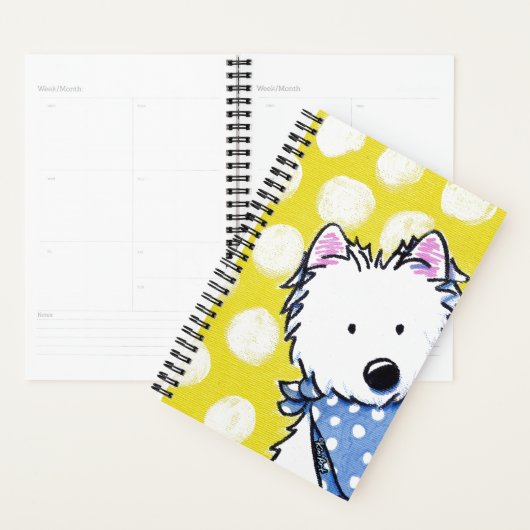 KiniArt Westie Sunshine Planner Planer (Anzeige)