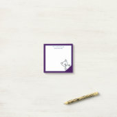 KiniArt Westie Terrier Post-it Notes Klebezettel (Auf Schreibtisch)