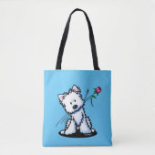 KiniArt Westie Terrier Tasche (Vorderseite)