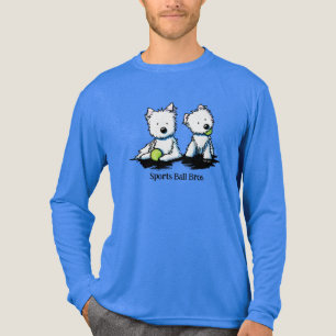KiniArt Westie Terrier Tri-Blend Shirt