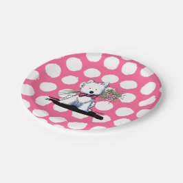 KiniArt Westie Terrier Valentine Party Teller