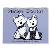 KiniArt Westie Terriers Kalender (Titelbild)
