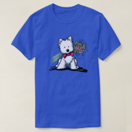 KiniArt Westie Valentine T - Shirt