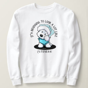 KiniArt Westie Weihnachtspulli Sweatshirt