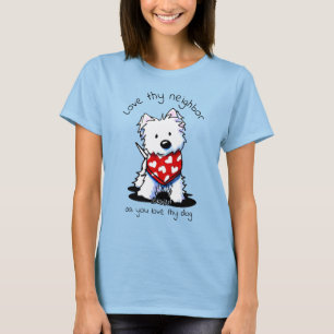 KiniArt Westie Westie T - Shirt