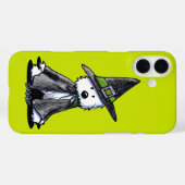 KiniArt Westie Witch Case-Mate iPhone Hülle (Rückseite (Horizontal))