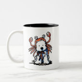 KiniArt Westie Zodiac CANCER Crab Tasse (Links)