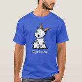 KiniArt Westie Zodiac Capricorn T - Shirt (Vorderseite)